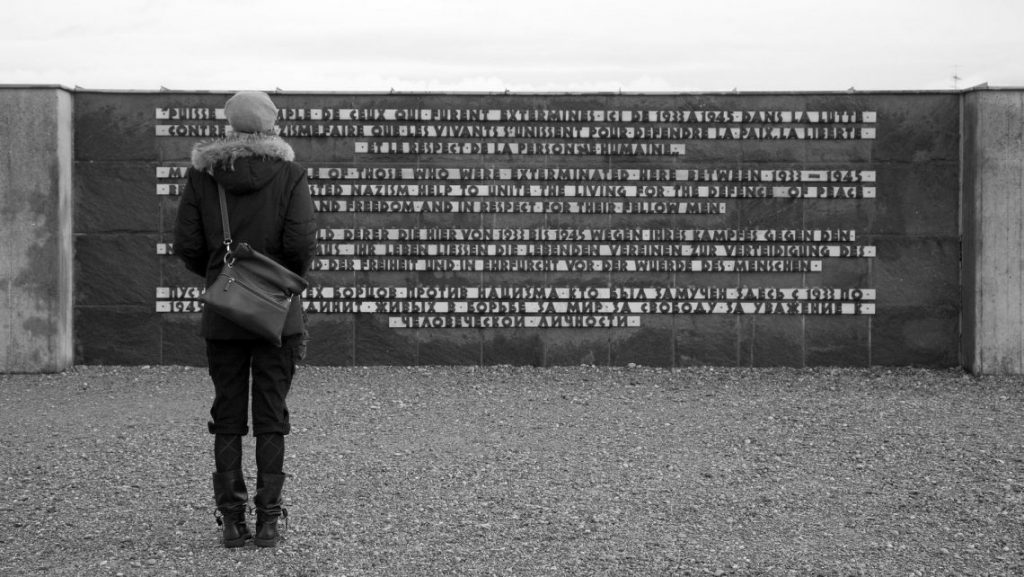 Gedenktafel KZ-Gedenkstätte Dachau